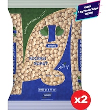 Yazar Koçbaşı Nohut 2 x 5 KG + Yazar Pilavlık Bulgur 1 KG