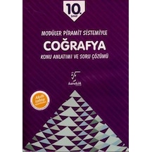 10.Sınıf Modüler Piramit Sistemiyle Coğrafya Konu Anlatımı ve Soru Çözümü -  Karekök Eğitim Yayın