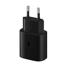Samsung Uyumlu Ap-Ta Typec 25W Kablosuz Hızlı Şarj Aleti-Siyah