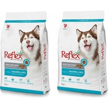 Reflex Somonlu ve Pirinçli Yetişkin Köpek Maması 2 x 3 KG