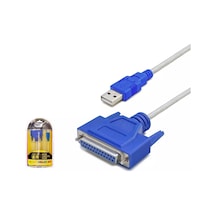 Afila Hdx7531 Usb Paralel Lpt Printer Kablo Siyah 1.5m Usb To Lpt Çevirici