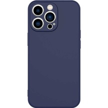 Apple Uyumlu iPhone 13 Pro Max Uyumlu Tchs Mara Lansman Kılıf-lacivert Lacivert -