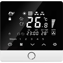Mufunye Akıllı Termostat 5+2 Programlanabilir Enerji Tasarrufu 3a Su Isıtma Termostatı