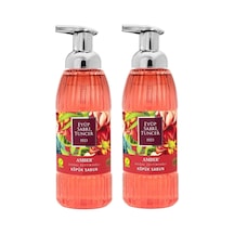Eyüp Sabri Tuncer Zeytinyağlı Amber Köpük Sabun 500 Ml X 2