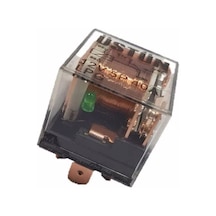 25li Paket Mini Röle Şeffaf 40 Amper 12v 5p Ledli Üstün N11.547