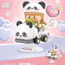 Mey İthalat Lz-4307 Loz Panda Sallanan Sürüş 188 Parça Block Oyuncak