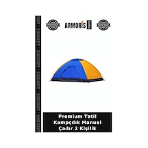 Premium Tatil Kampçılık Manuel Çadır 2 Kişilik Belirtilmemiş