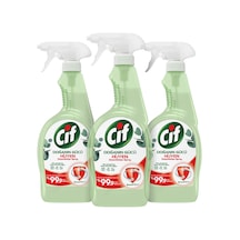 Cif Dezenfektan Sprey Doğanın Gücü Üstün Hijyen Sağlar 750 Ml 3Adet