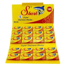 Shark Super Stainless Blades Jilet 100'lü