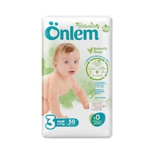 Önlem Botanika Bebek Bezi 3 Numara Midi İkili Jumbo Paket 50 Adet