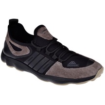 Pullman Hafif Taban Erkek Spor Ayakkabı Sneaker Gj-5211 Siyah Gri-siyah Gri