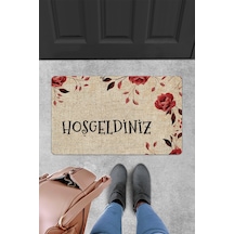 Evaşk Kapı Önü Paspası Vinil Kaymaz Tabanlı 45 X 70 Evaşkdm12104