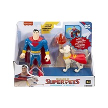 Dc Comics Imaginext Dc League Of Super Pets Kahramanlar Ve Hayvanlar Superman & Krypto