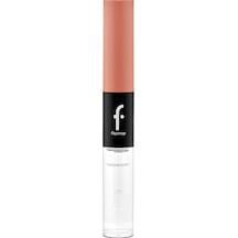 Flormar Duoglam Yüksek Pigmentli Kremsi Likit Ruj & Ultra Kalıcı Dudak Parlatıcısı 001 Day To Night