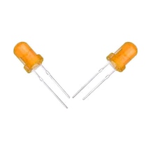 Halmet Mantar Led 4.8mm Turuncu