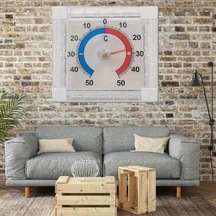 Globalbloom Goxawee Mekanik Termometre Sku B - Pil Gerekmez, İç/dış Mekan Dijital Sıcaklık Ölçer