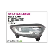 Dpo Far Sag Halojen Ledlı Kadjar MR00-DPO-551-11ADR-LDEM2