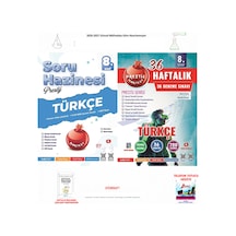 Nartest 8. Sınıf Türkçe Soru Ve Deneme 2 Kitap Seti