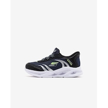 Skechers Skechers Meteor-lıghts Brısk-beams Küçük Erkek Çocuk Lacivert Işıklı Spor Ayakkabı 403848n Nvbk Lacivert