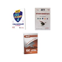 2027 2027 Limit Ayt Tüm Dersler Eşit Ağırlık Sözel Prokamp + Edebiyat Divan Edebiyatı Soru + Ankapade 3'lü Set
