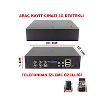 Mobi̇l Dvr 4 Kanal 3G Destekli̇ Hdmi
