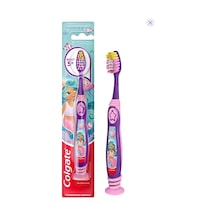 Colgate Mor Deniz Kızı Çocuk Diş Fırçası 5+ Yaş Yapışkan Tabanlı Ekstra Yumuşak