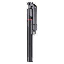 Wiwu Wi-se015 Canlı Yayın Dolgu Işıklı Teleskopik Tripod Ve Selfie Çubuğu Siyah