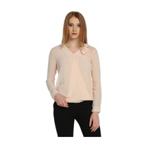 Bulalgiy Kadın Pudra Şifon Bluz - Bga335014