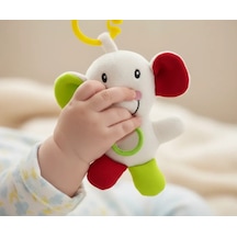 Babyjem Sevimli Arkadaşım Titreşimli Aynalı Fil Çıngırak