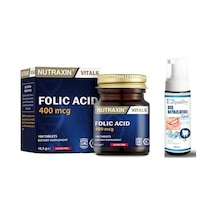Folic Acid 100 Tablet - Diş Beyazlatıcı Köpük Hediye