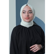 Afvente Fildişi Cazz Pamuk Şal