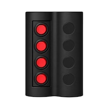 Labarka 4'lü Switch Panel Otomatik Sigortalı Kırmızı Led'li 12-24v 90 X 131 Mm Panel Ölçüsü
