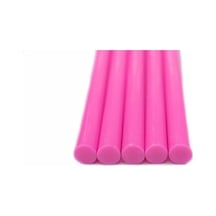 Mühür Mumu Simli Çubuk Sıcak Tutkal 7Mm X 18Cm 5 Li Pembe Renk