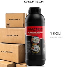 Yeni Nesil Araba Far Temizleme Solüsyonu Kloroform Uyumlu 1 KG x 12 Adet (1 Koli)