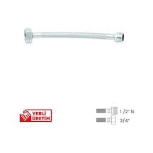 Bağlantı Hortumu 1/2' N ' -3/4' 40 Cm