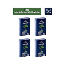 Tchibo Privat Kaffee Brazil Mild Filtre Kahve 250 Gr X 4 Adet Öğütülmüş