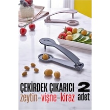 Çekirdek Çıkarıcı - Kiraz Çekirdek Çıkarıcı Zeytin Çekirdek Çıkarıcı 2 Adet 2 İplik Diğer
