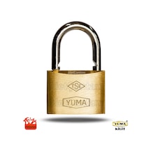 Yuma Pirinç Sarı Asma Kilit Master Sistem ortak Anahtarlı 50Mm