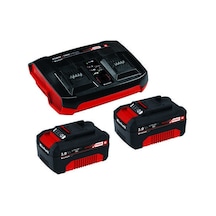 Einhell 18V 3.0 Ah Starter Kit 2x3.0 Ah & Twincharger Kit - 4512083