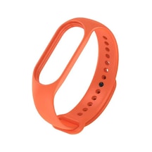 Xiaomi Mi Band 7 Uyumlu Klasik Ogaa Kordon-turuncu