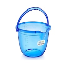 Babyjem Bebek Banyo Kovası Şeffaf Mavi Mavi