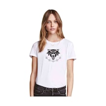 The Witcher School Of The Cat Kadın Beyaz Tshirt