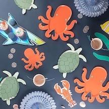 - Lobster Napkins - Istakoz Peçeteler - 16'lı -
