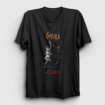 Presmono Unisex Clone Gojira T-shirt Siyah
