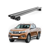 Pençe Nissan Navara 2014-2021 Uyumlu Gri Ara Atkı 135cm Port Bagaj Tavan Barı