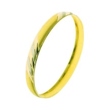 Hediyelik Bilezik 5,50 Gram Çizgi Model 14 Ayar Altın N11.5992