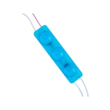 Powermaster 12 Volt 1.5 Watt Mavi Yanıp Sönen Parlak Tek Renk 2835 69 X 16 Mm Ip65 160 - 180 Lümen 160 Derece Modül Led