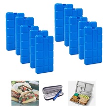 400ml İçi Su Dolu Buz Kasedi 48 Saat Korumalı Buz Aküsü 10 Adet