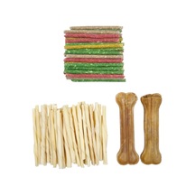 Ans Köpek Kemik Ödül Seti 3'lü Set 15 Cm 2'li Naturel Kemik + 100'lü Sütlü Burgu + 100'lü Munchy Ödül Kemiği