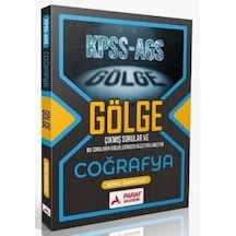 Paraf Akademi Kpss Meb-ags Coğrafya Gölge Soru Bankası Paraf Akademi Yayınları
